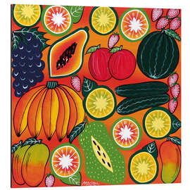 Magnettafel Die Früchte Afrikas