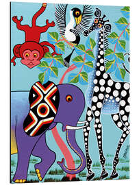 Magnettafel Affenstarkes Treffen