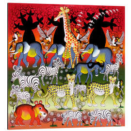 Magnettafel Polonaise der Tiere