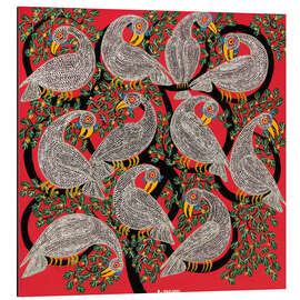 Magnettafel Geier in der Baumkrone