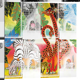 Gallery print African animals in the jungle