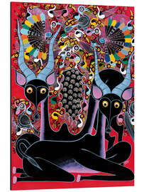 Magnettafel Die Antilopenrast