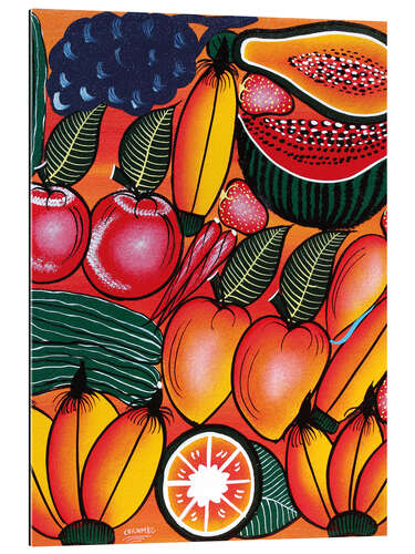 Quadro em plexi-alumínio Exotic Fruits All kinds of