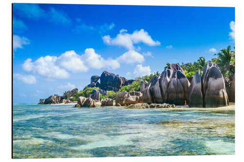 Aluminiumsbilde Seychelles