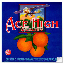 Vinilo para la pared Ace High Quality