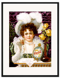 Gerahmter Kunstdruck Coca Cola