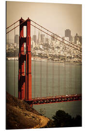 Magnettafel San Francisco Retro