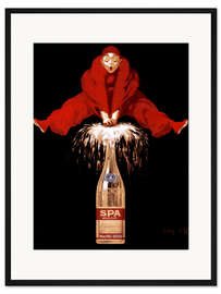 Gerahmter Kunstdruck Spa Belgique