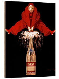 Obraz na drewnie Spa Belgique - Vintage Advertising Collection