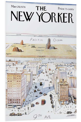 Stampa su PVC The New Yorker