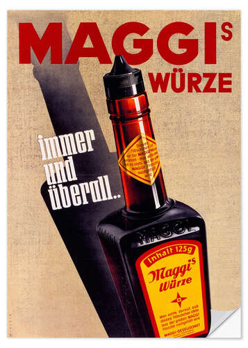 Wall sticker Maggi's spice - always and everywhere