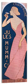 Gallery print Realier Dumas Champagne ju les Mumm 