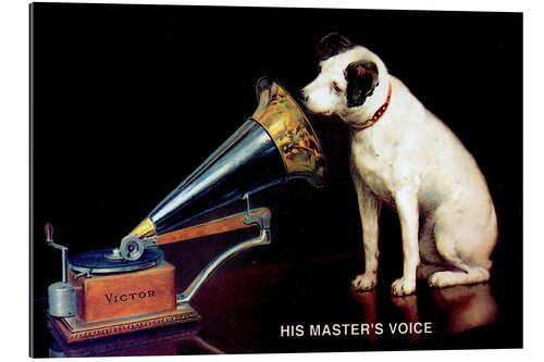 Galleritryk Victor Grammophon - His master's voice