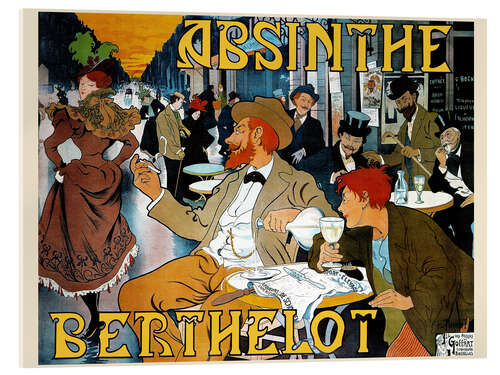 Acrylic print Absinthe Berthelot