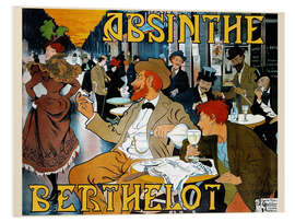 PVC-tavla Absinthe Berthelot