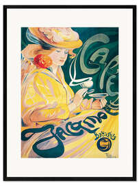 Ingelijste kunstdruk Cafe Jacamo
