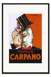 Gerahmter Kunstdruck Vermuth Carpano