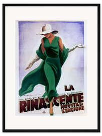 Gerahmter Kunstdruck La Rinascente