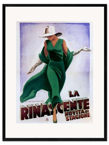 Framed art print La Rinascente