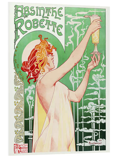 PVC print Absinthe Robette