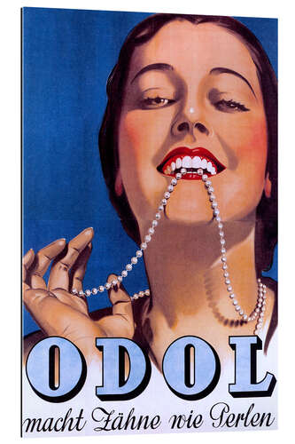 Gallery print Odol makes teeth like pearls