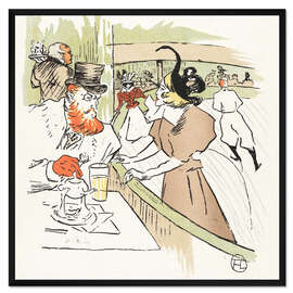 Gerahmter Kunstdruck Der Eispalast