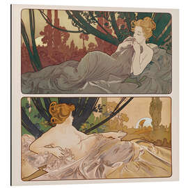 Magnettafel Morgendämmerung und Abenddämmerung