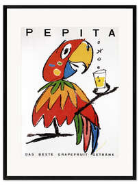 Stampa artistica con cornice Pepita