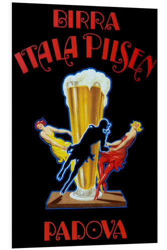 Tableau en PVC Birra Itala Pilsen