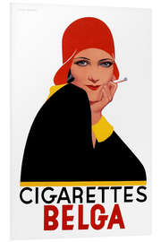 Tableau en PVC Cigarettes Belga