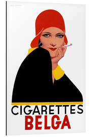 Magnettafel Zigaretten Belga