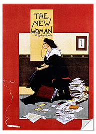 Wall sticker The new woman by Sydney Grundy