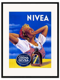 Gerahmter Kunstdruck Nivea