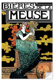 Muursticker Bieres de la Meuse – Marc Auguste Bastard