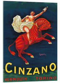 Acrylic print  Cinzano Vermouth Torino - Leonetto Cappiello