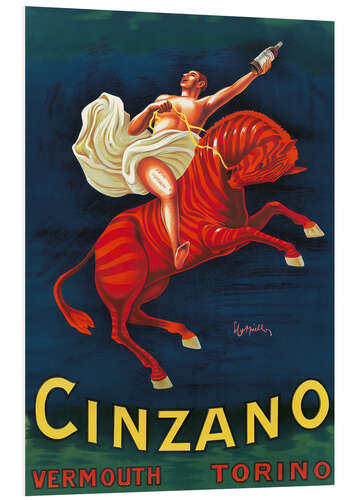 Foam board print Cinzano Vermouth Torino