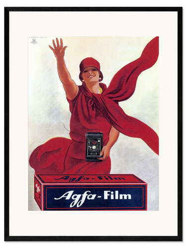 Gerahmter Kunstdruck Agfa Film