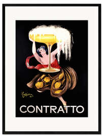 Gerahmter Kunstdruck Contratto