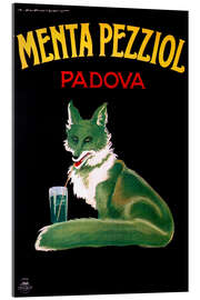 Acrylglasbild Menta Pezziol Padova - Marcello Dudovich
