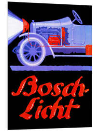 Foam board print Bosch light