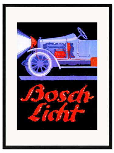 Stampa artistica con cornice Bosch Licht
