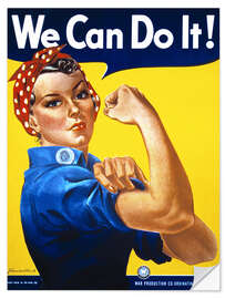 Wandsticker We Can Do It!