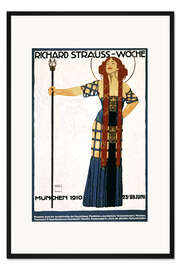 Gerahmter Kunstdruck Richard Strauss Woche