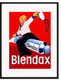 Gerahmter Kunstdruck Blendax Zahnpasta