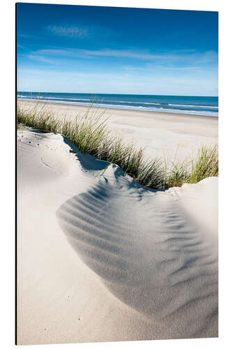 Aluminium print Langeoog beach