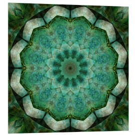 Stampa su PVC Mandala Healing flow