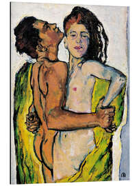 Magnettafel Liebespaar