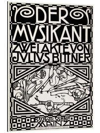 Magnettafel Der Musikant