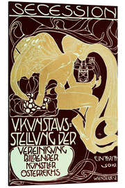 Magnettafel Plakat Secession