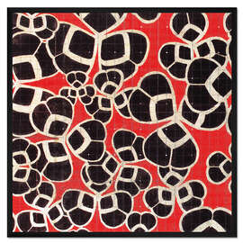 Gerahmter Kunstdruck Kleeblätter